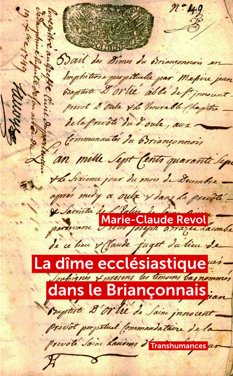 La dîme ecclésiastique dans le Briançonnais